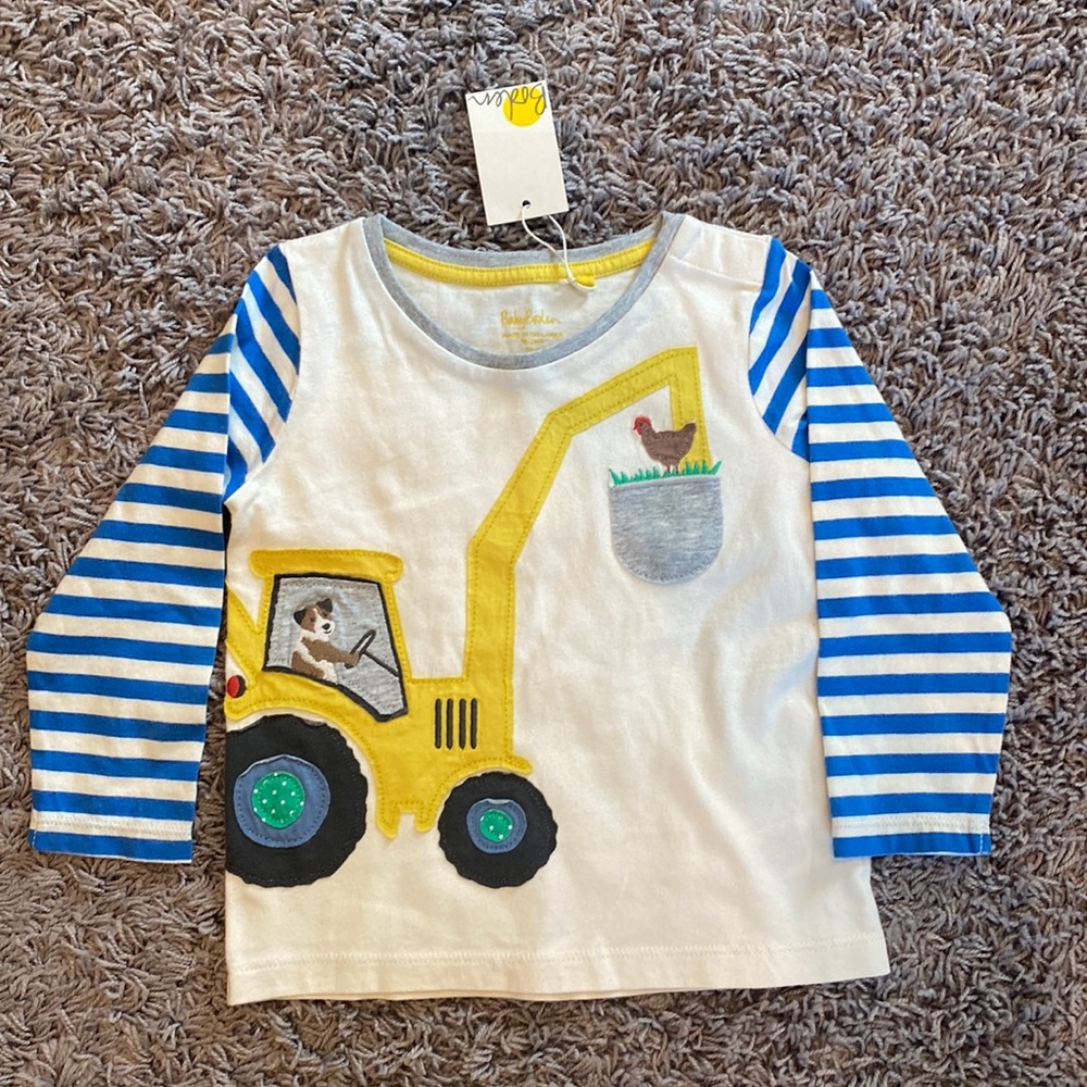 Baby Boden appliqué long sleeve